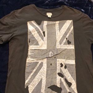 Denim and supply cotton graphic tee